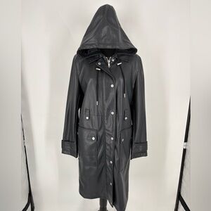 Avec Les Filles Women’s Navy Coat (B50)